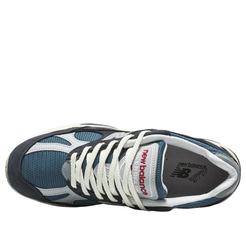 New Balance 991v2 Made in UK 'Vintage Navy' U991VN2 - 4