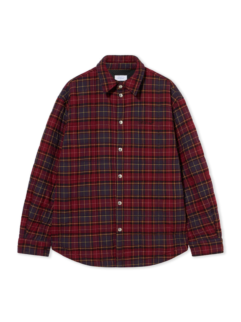 Spray Arrow Check Flannel Overshirt 1