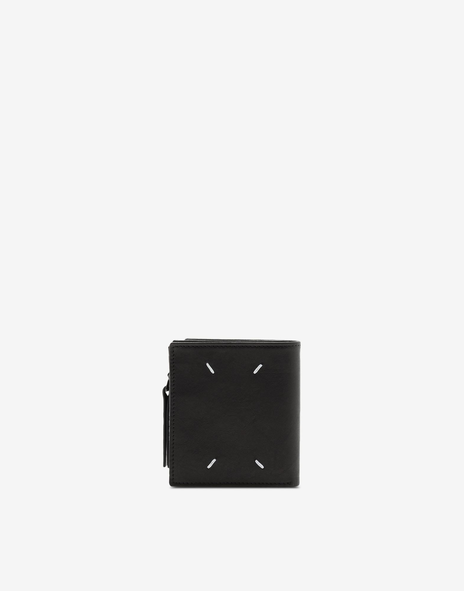 Folded leather wallet - 2