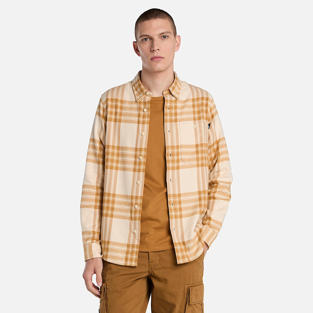 Men's Midweight Flannel Check Shirt - 2