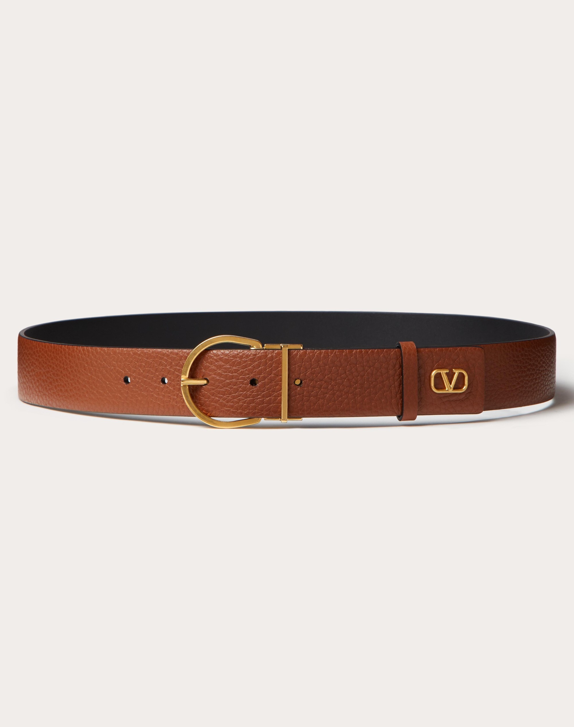 MINI VLOGO SIGNATURE CALFSKIN BELT 35MM / 1.3 IN. - 1
