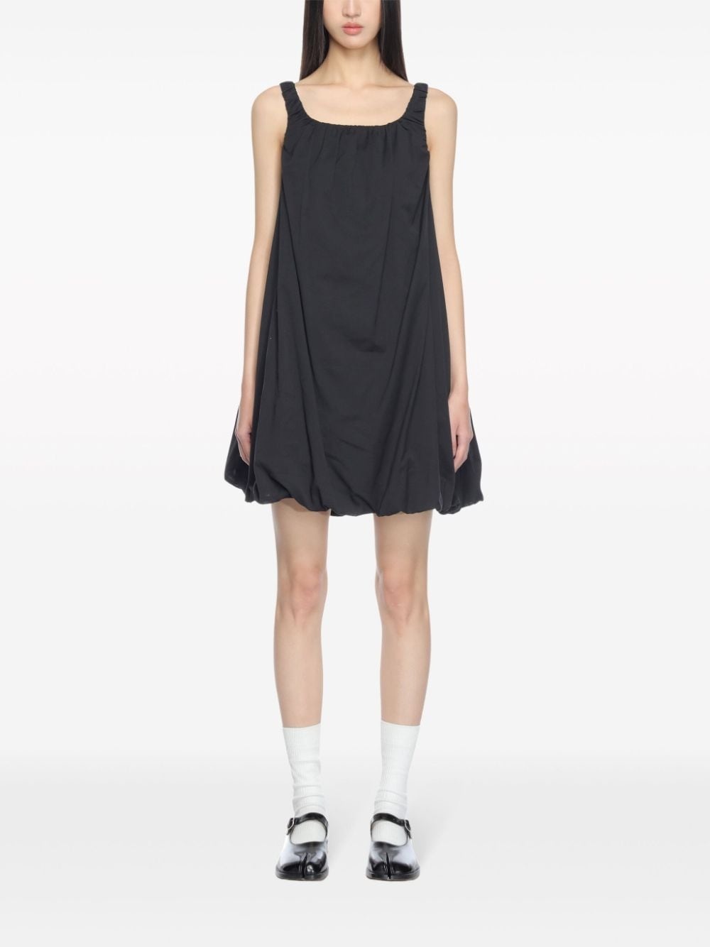 puffball cotton minidress - 2
