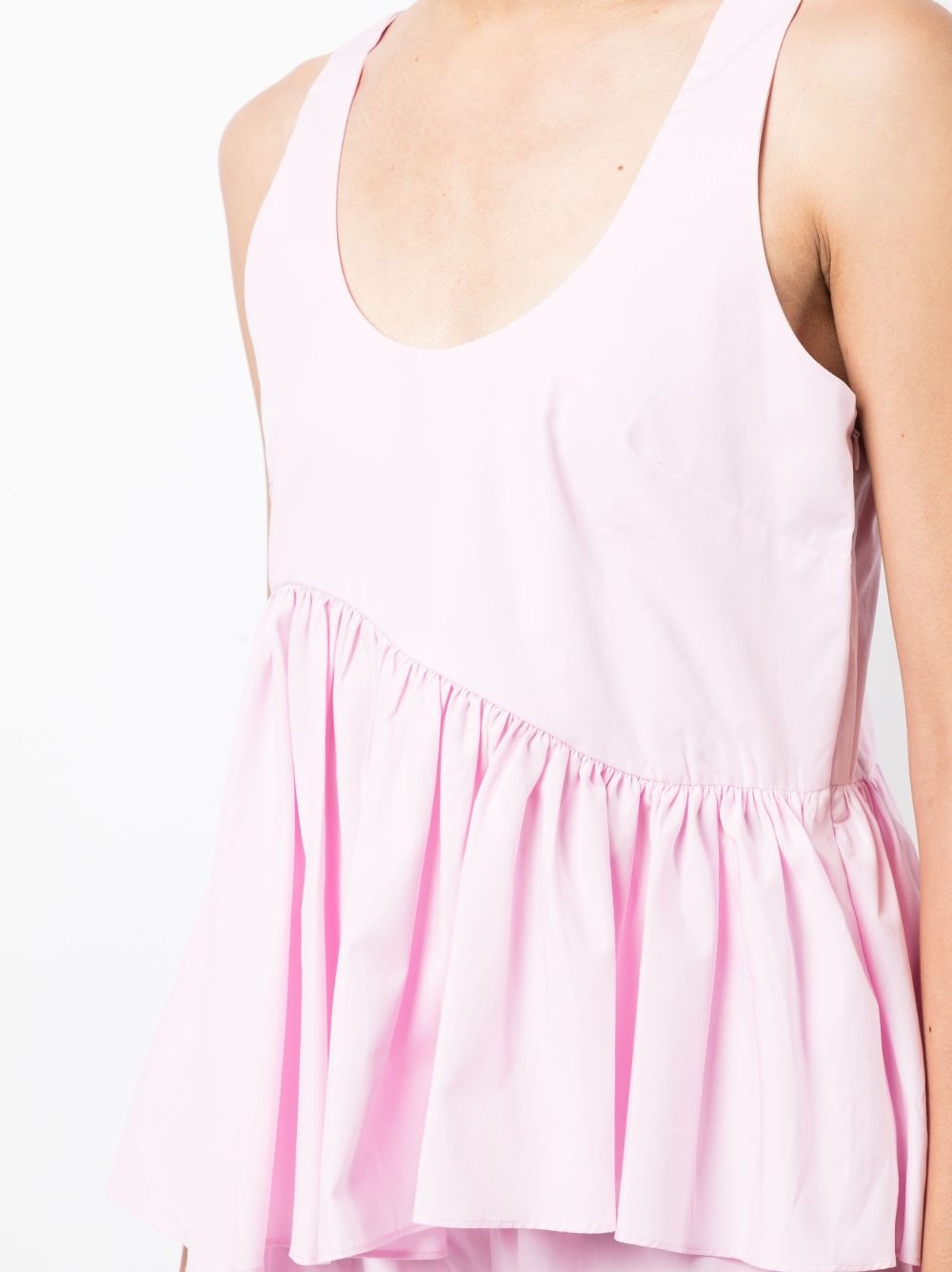 Camilla sleeveless cotton top - 5