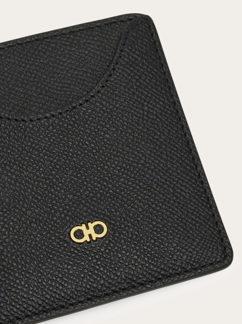 FERRAGAMO Micro Gancini business card holder outlook