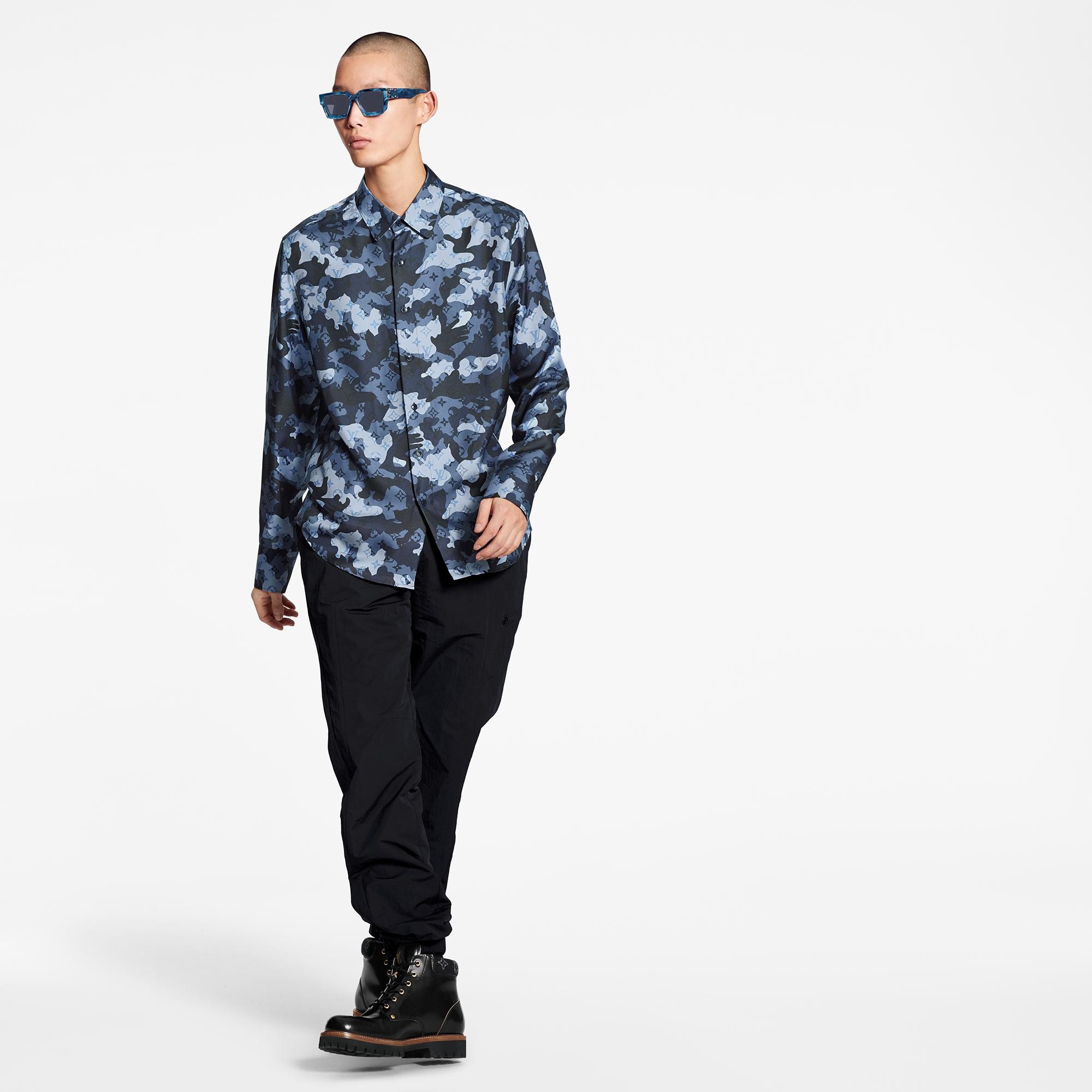 Camo Regular Silk Shirt - 2