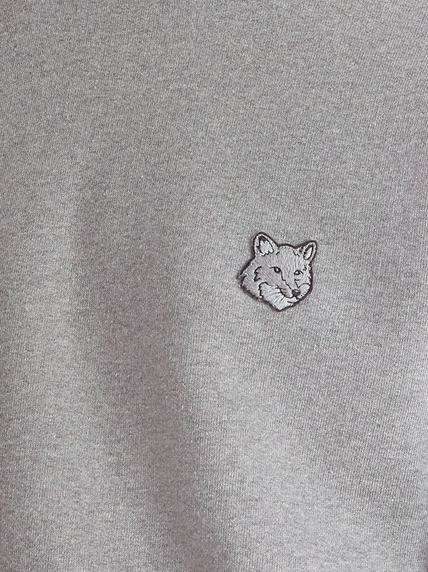 Maison Kitsune Cotton Sweatshirt With Bold Fox Head Patch - 3