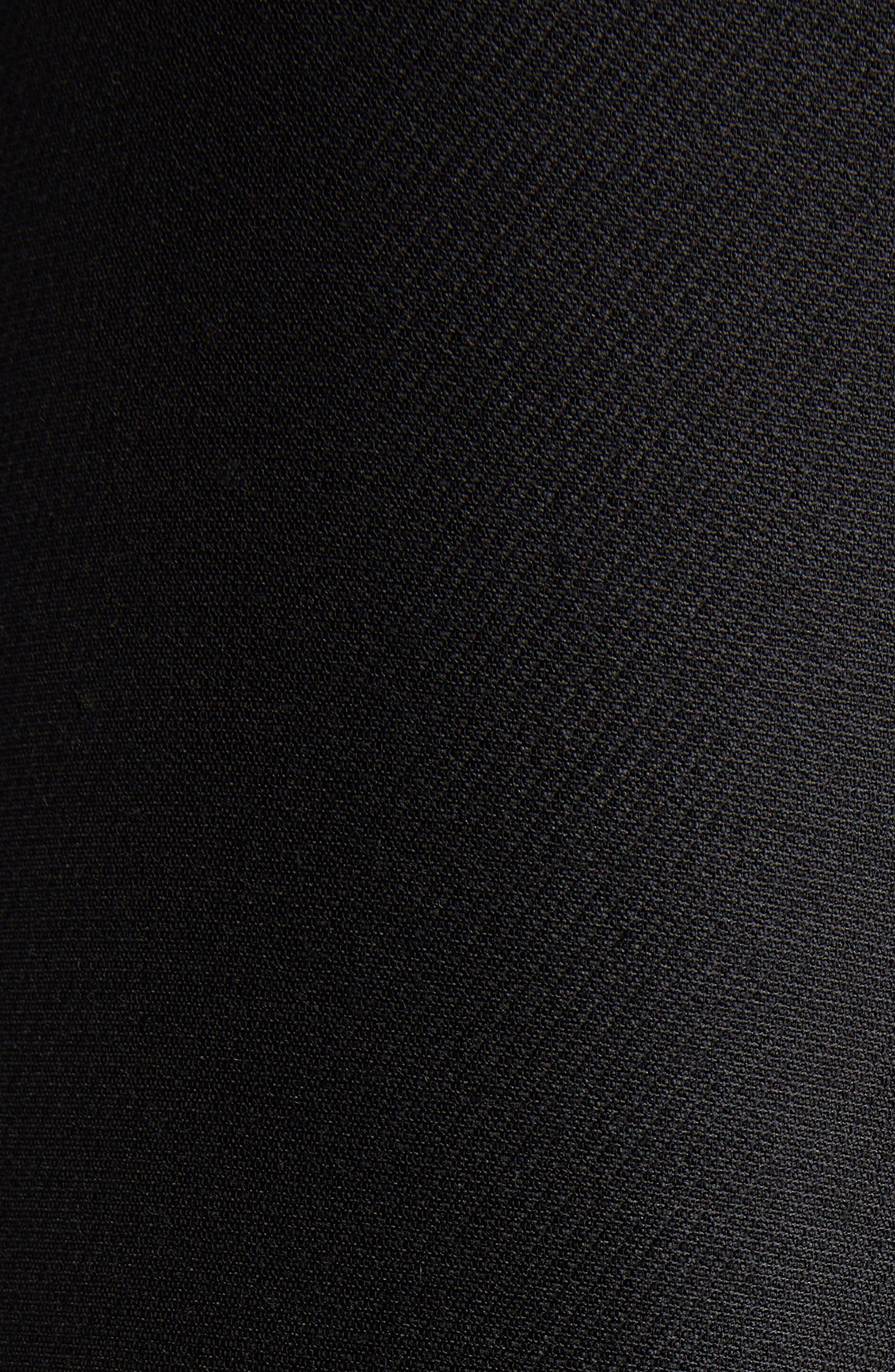 TOM FORD Racerback Wool & Silk Belted Minidress in Lb999 Black at Nordstrom - 5
