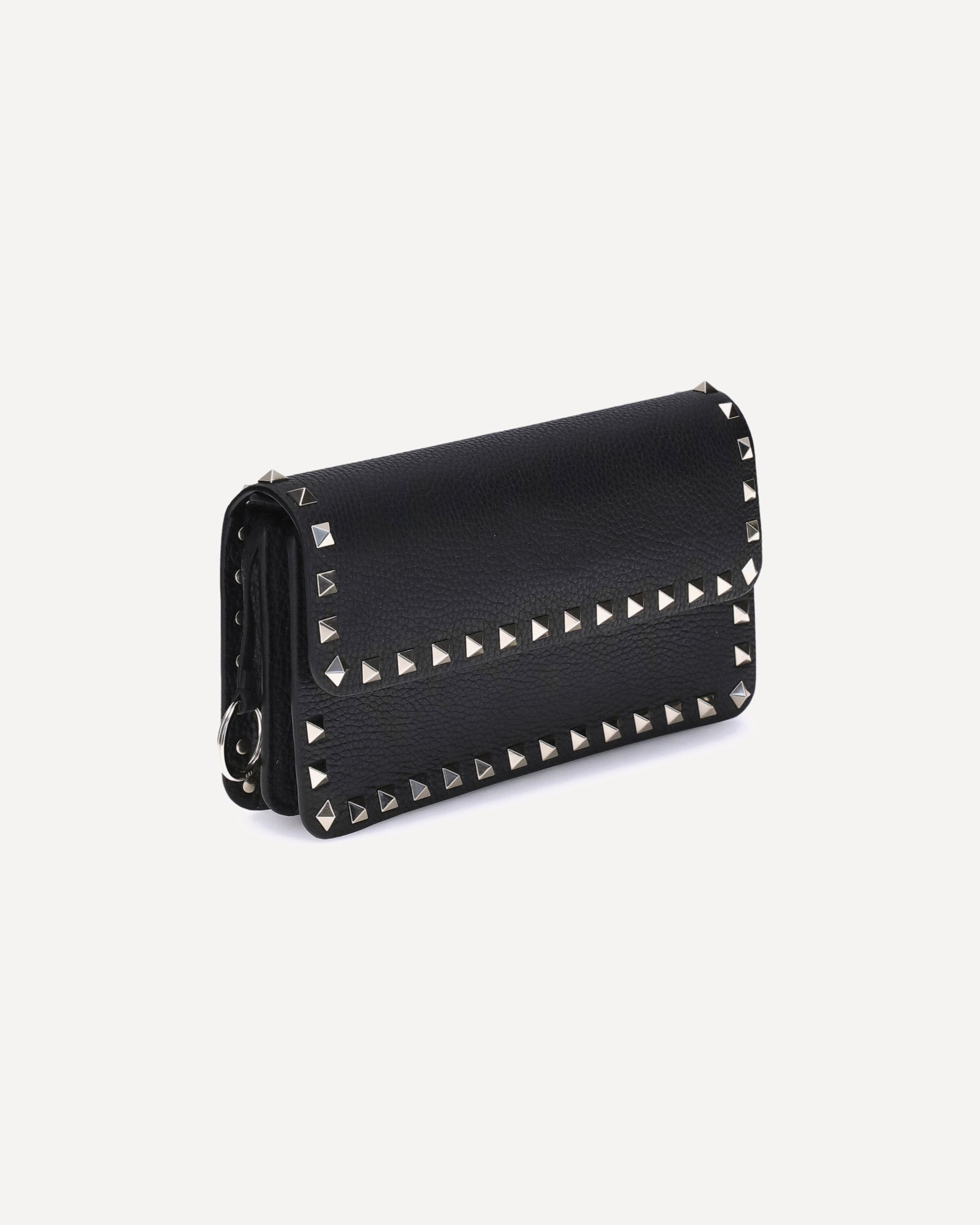 Rockstud Pochette with chain - 2