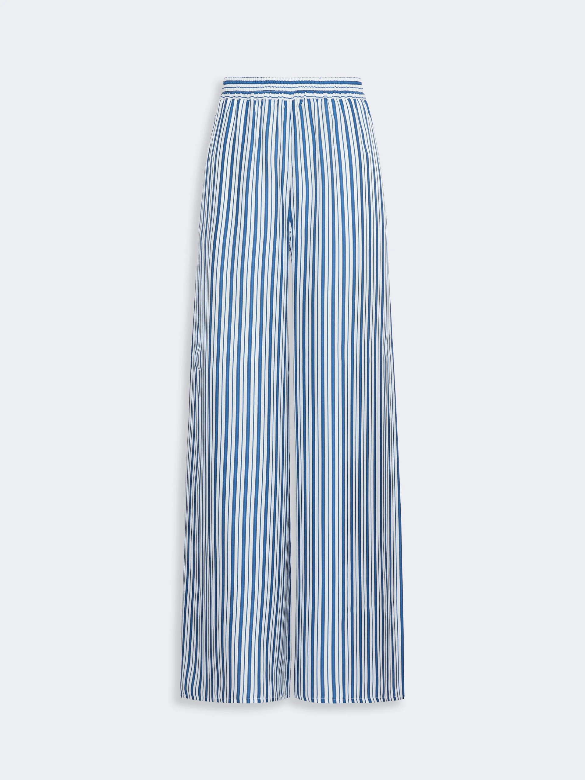 ELISEO Printed silk relaxed trousers - SILK - 1