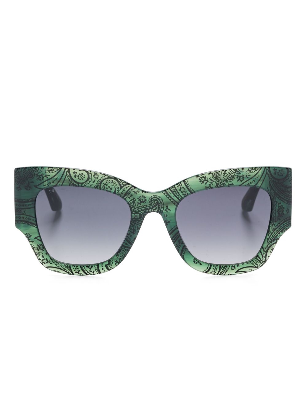 oversize-frame sunglasses - 1