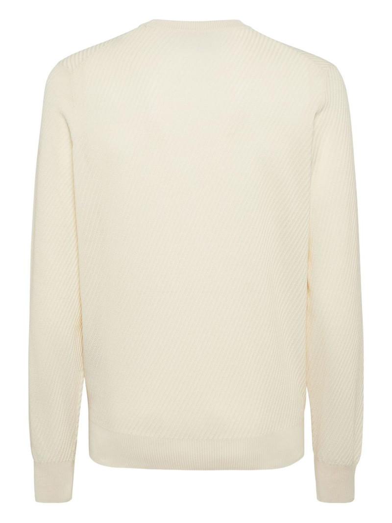 PHILIPP PLEIN logo-patch pullover outlook