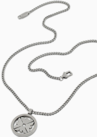 EMPORIO ARMANI Stainless Steel Pendant Necklace outlook