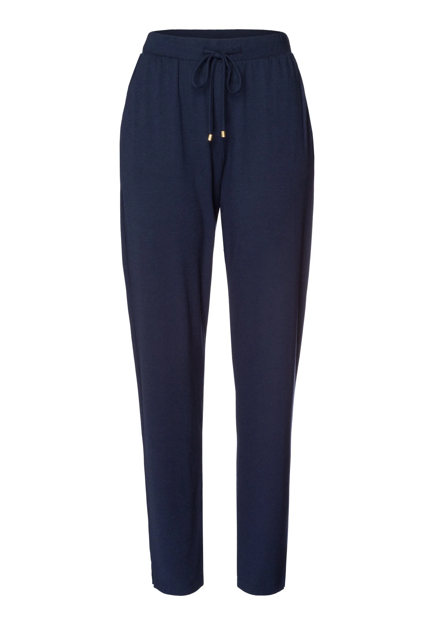 Sleep And Lounge Cotton Blend Drawstring Pants - 1
