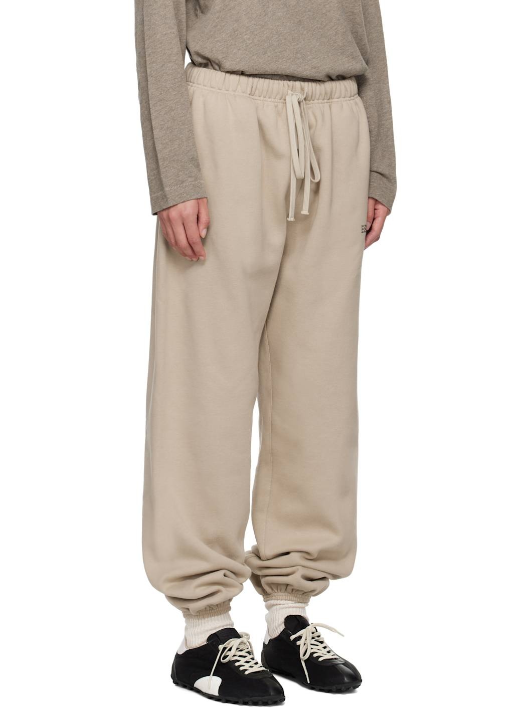 Taupe Classic Sweatpants - 2