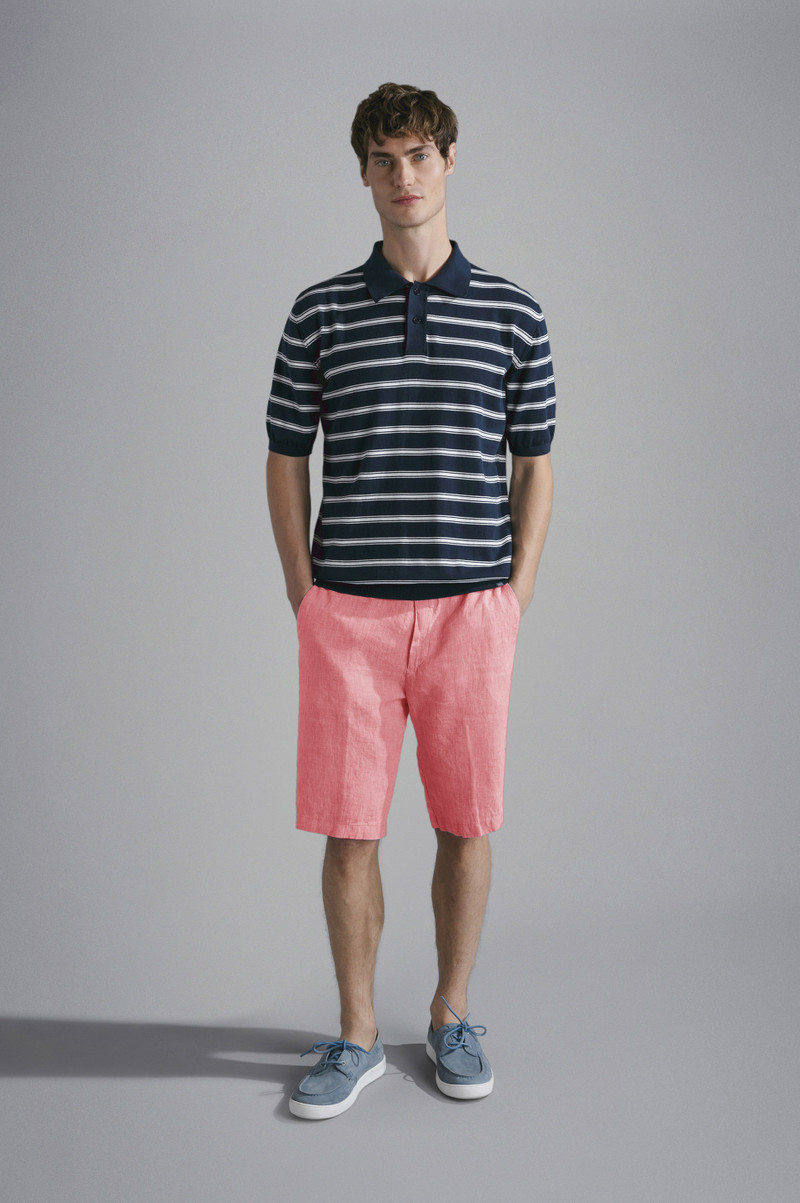 LINEN BERMUDA SHORTS 3