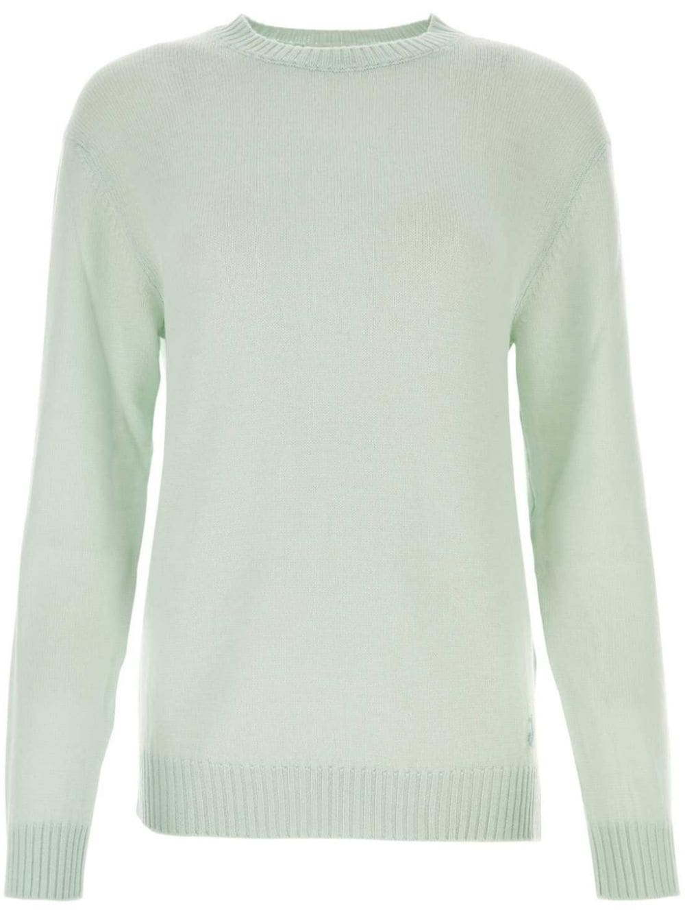 round-neck wool jumper - 2