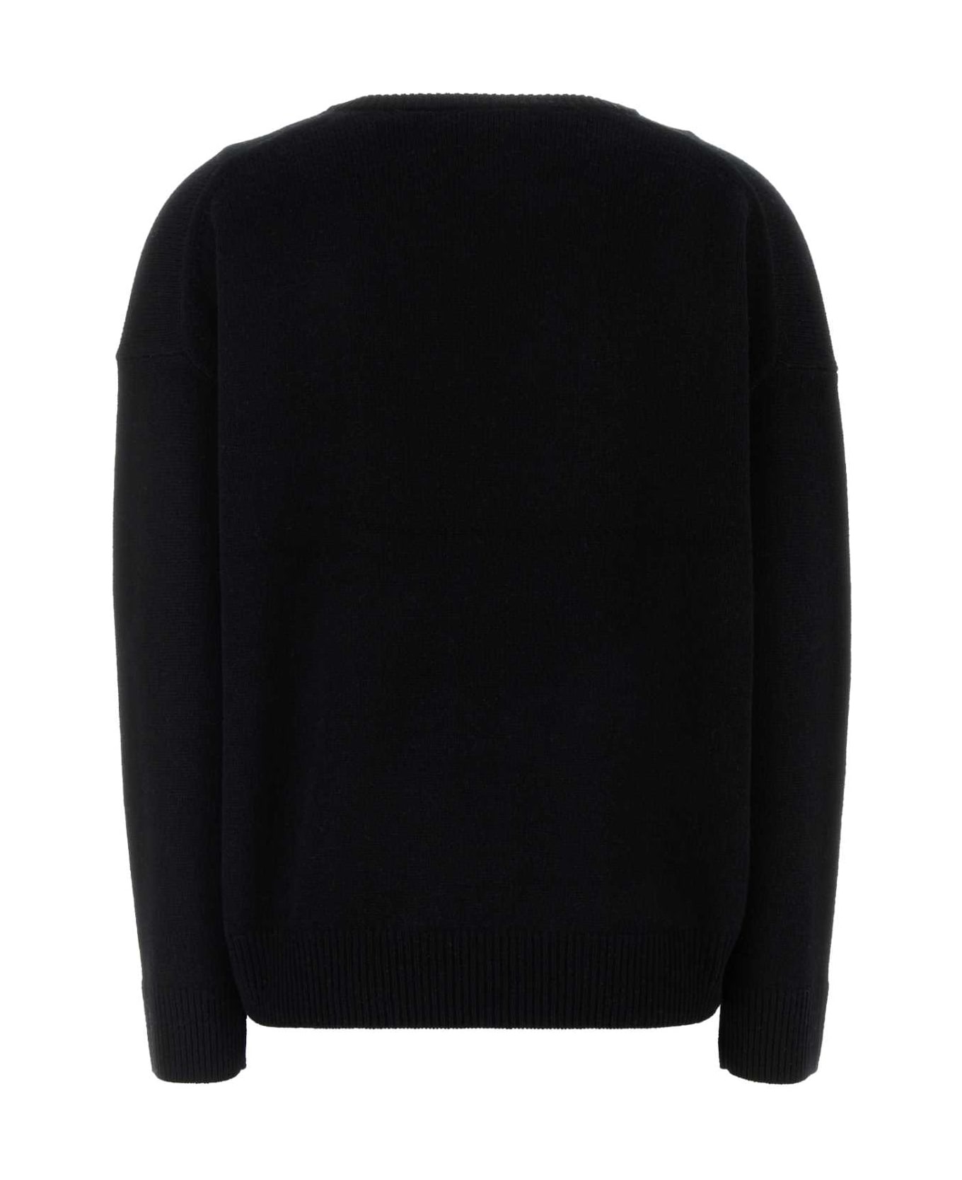 Black Cashmere Sweater - 2