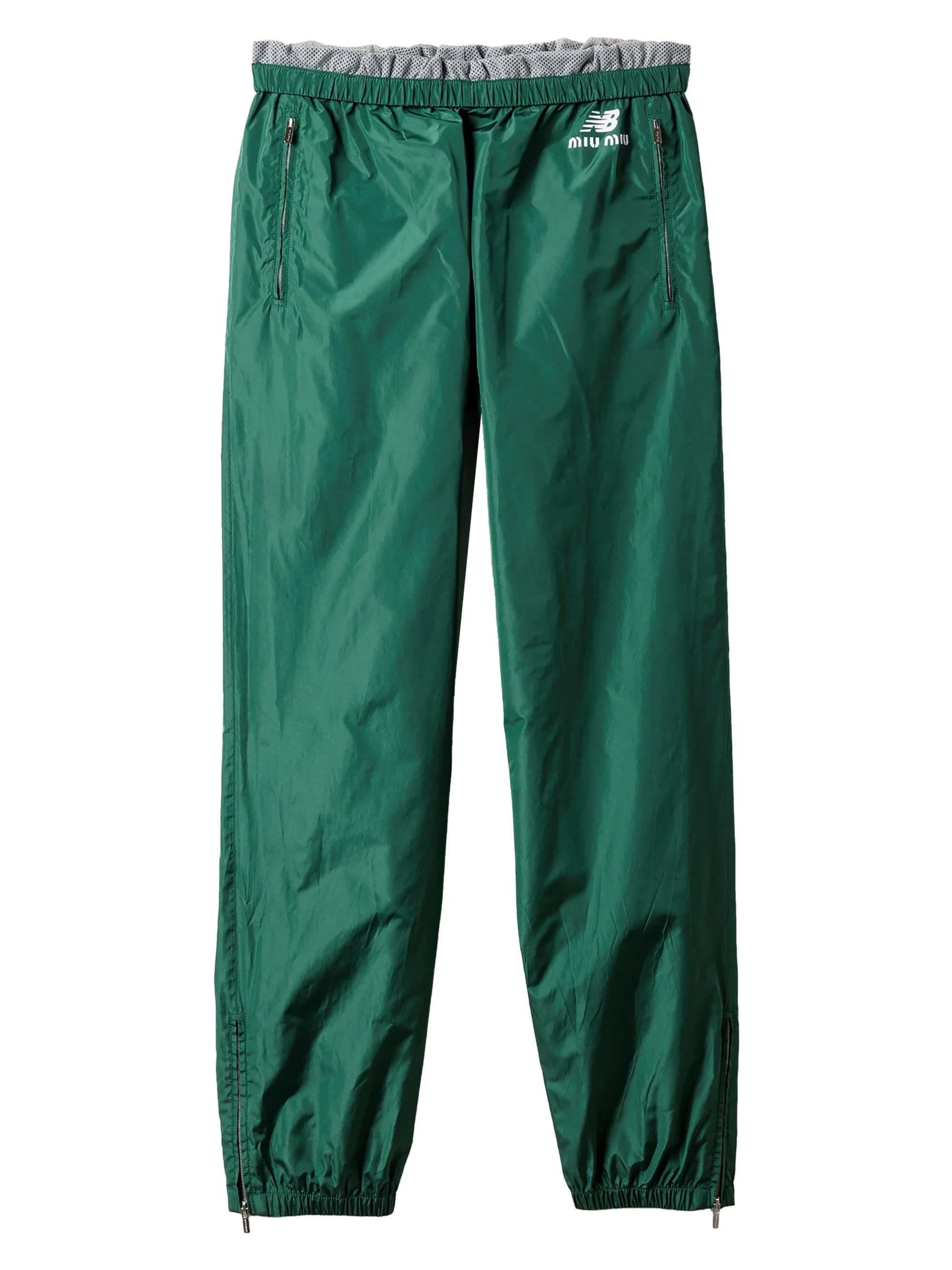 Women's New Balance X with Coco Gauff Technical Poplin Joggers - Green - 1
