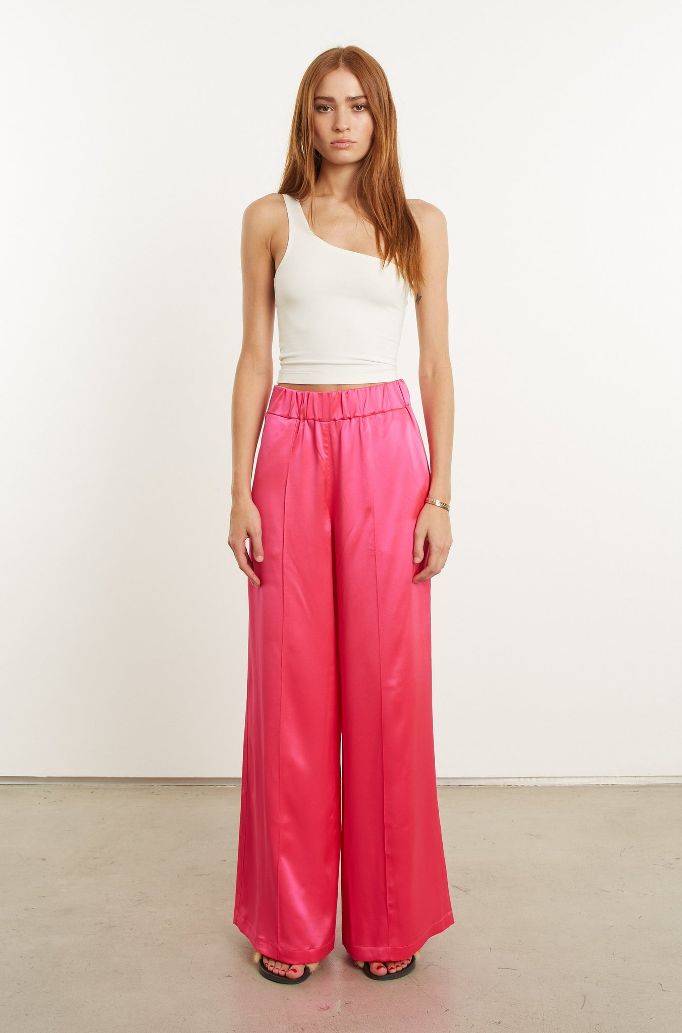 OFF WHITE CITY ONE SHOULDER TOP - 2