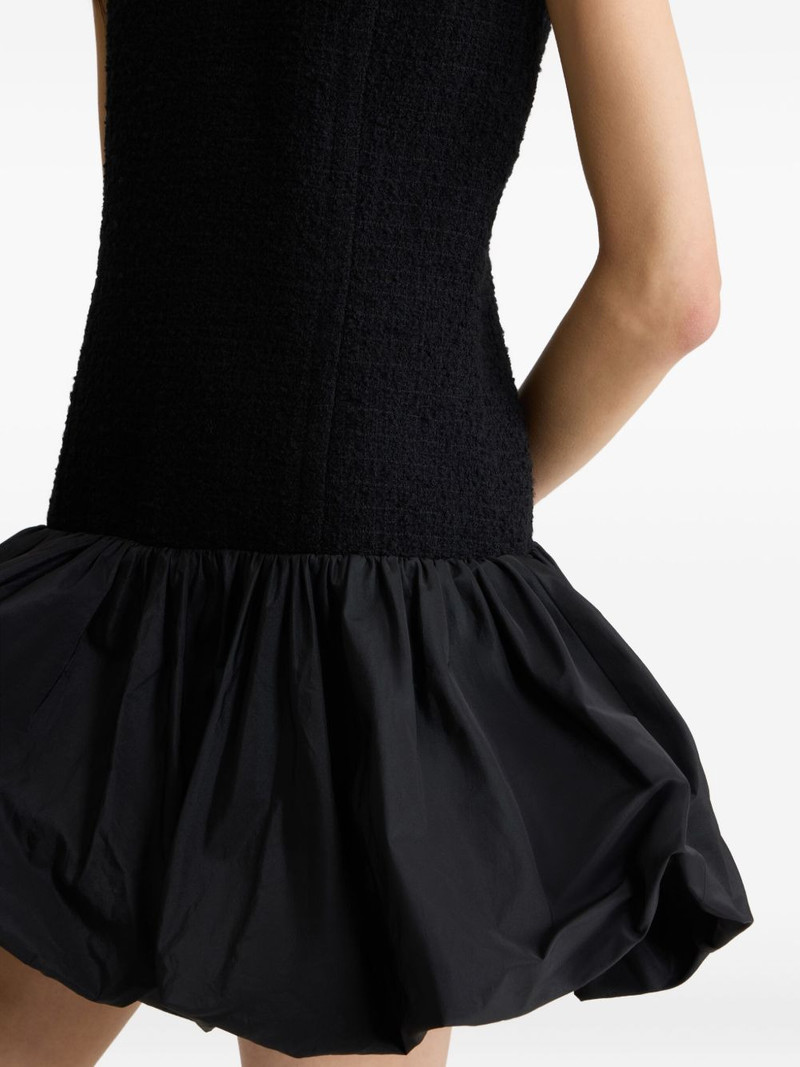 tweed bubble-hem dress 4