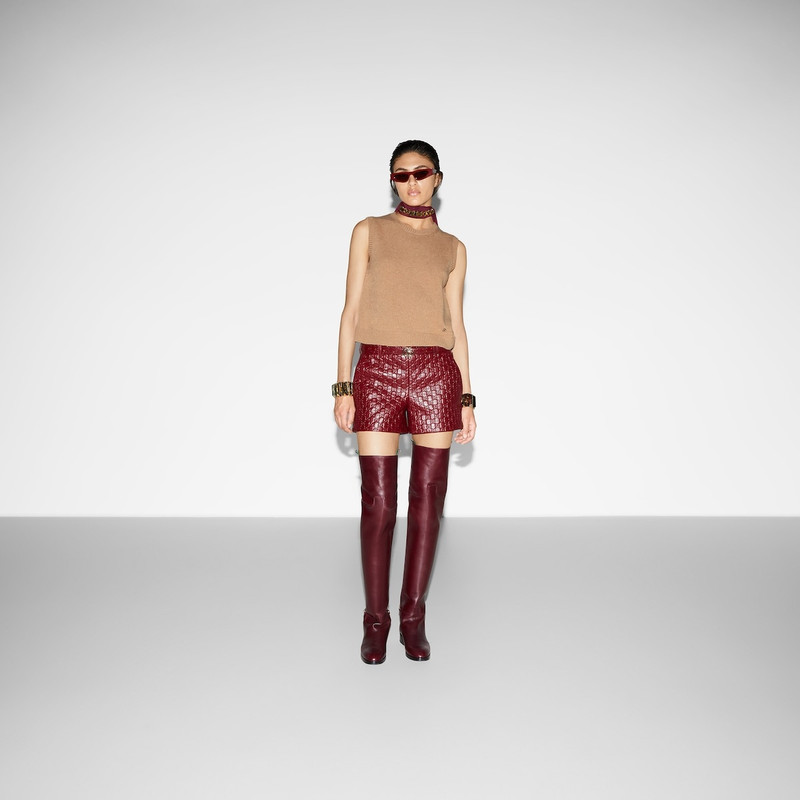 GUCCI Wool and cashmere tank top outlook