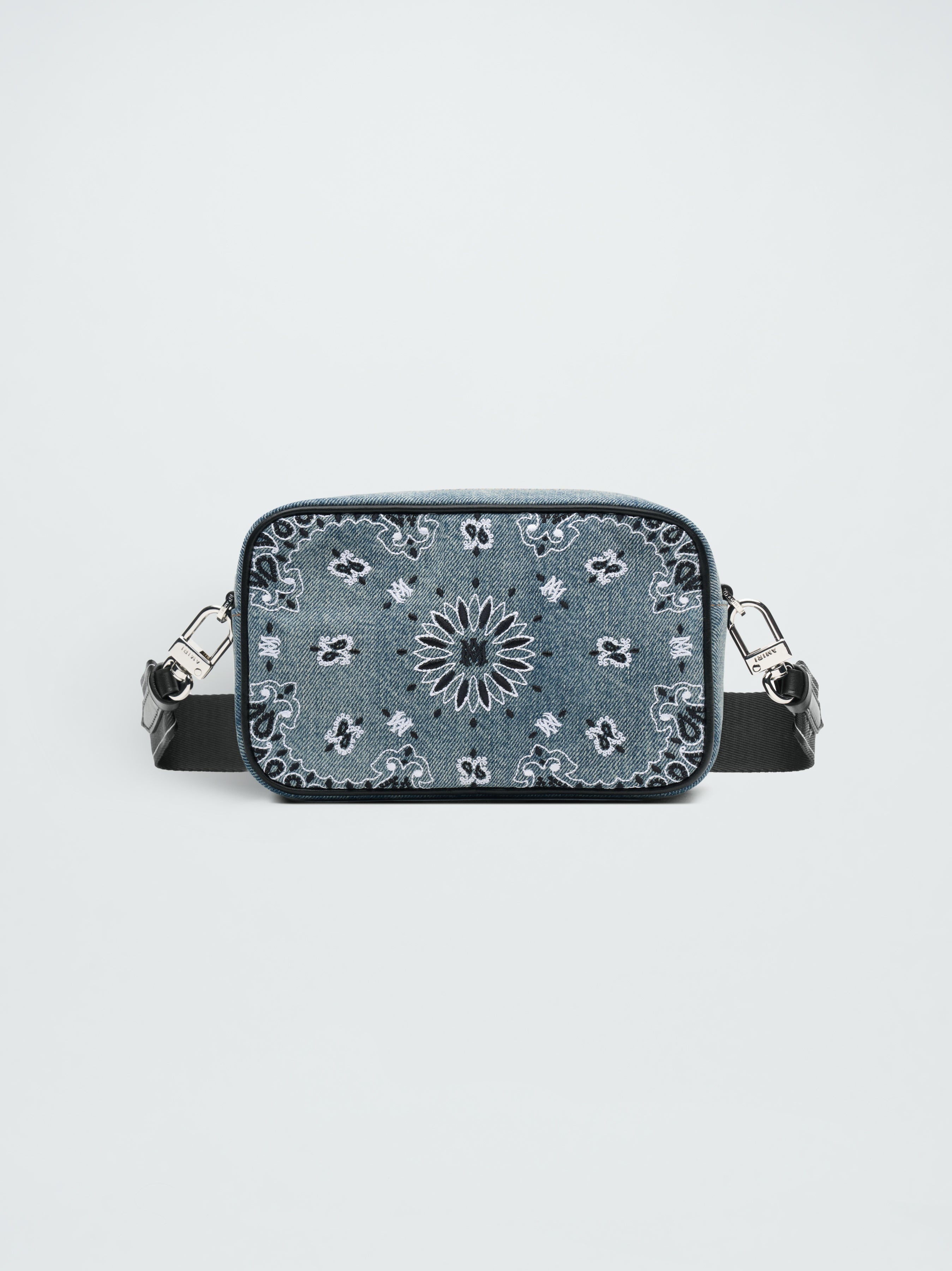 BANDANA DENIM CAMERA BAG - 1