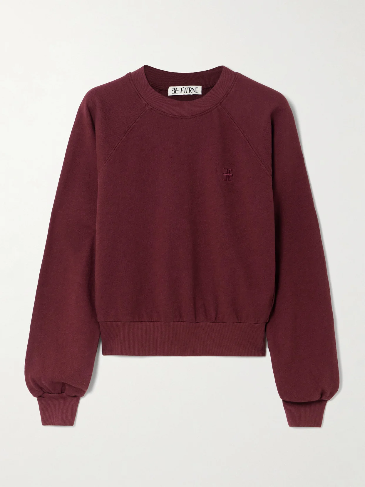 Sonny Embroidered Cotton-jersey Sweatshirt - 1