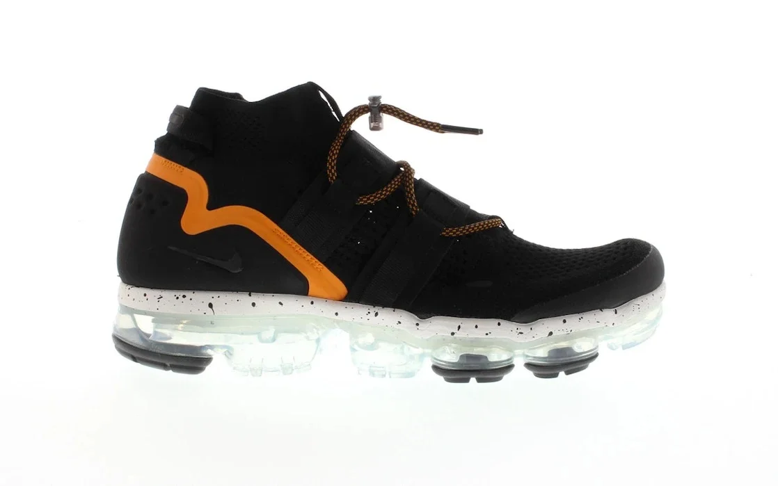 Nike Air VaporMax Utility Black Orange Peel - 1