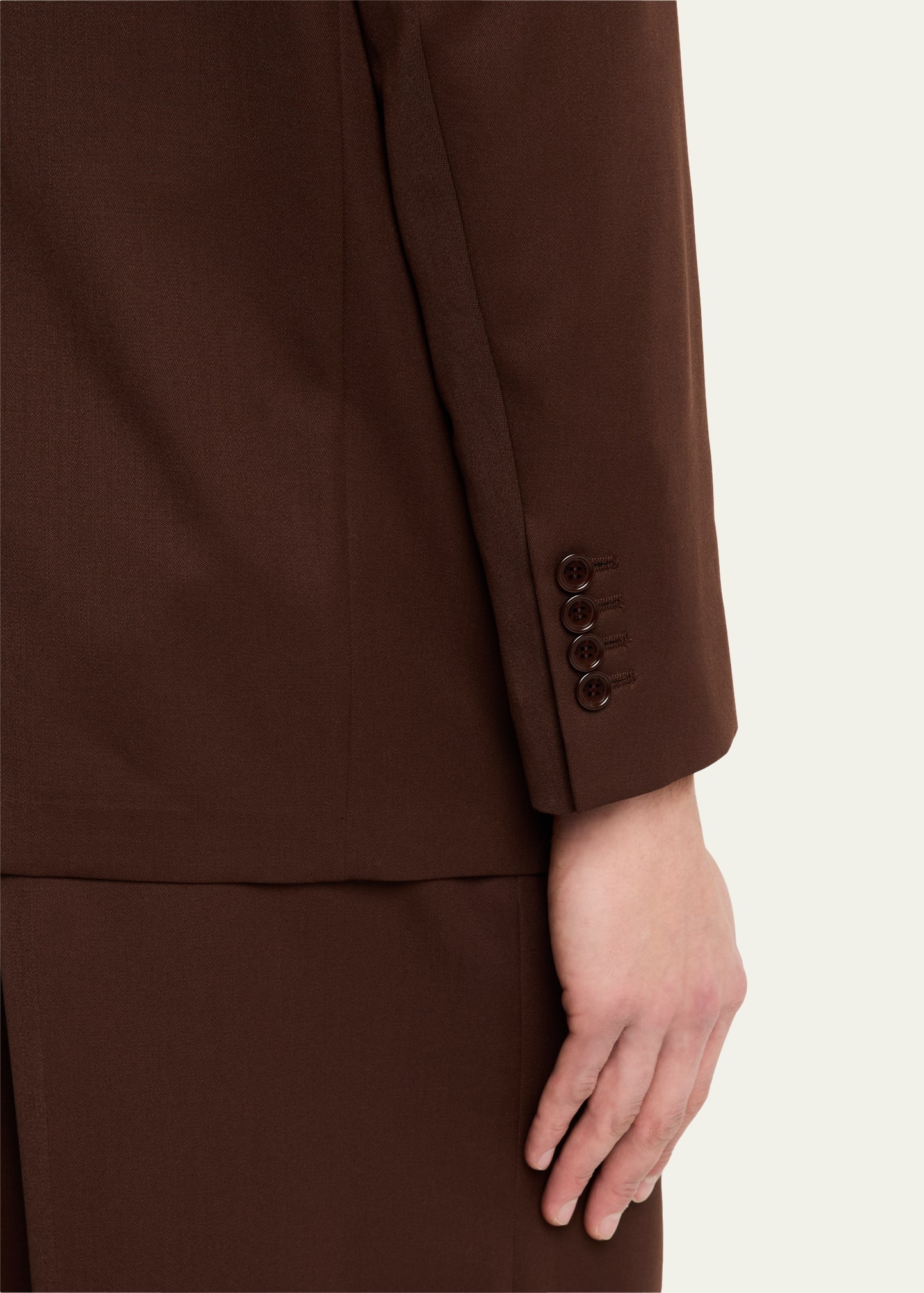 Men's Wide Peak Embellished Dinner Jacket - 8