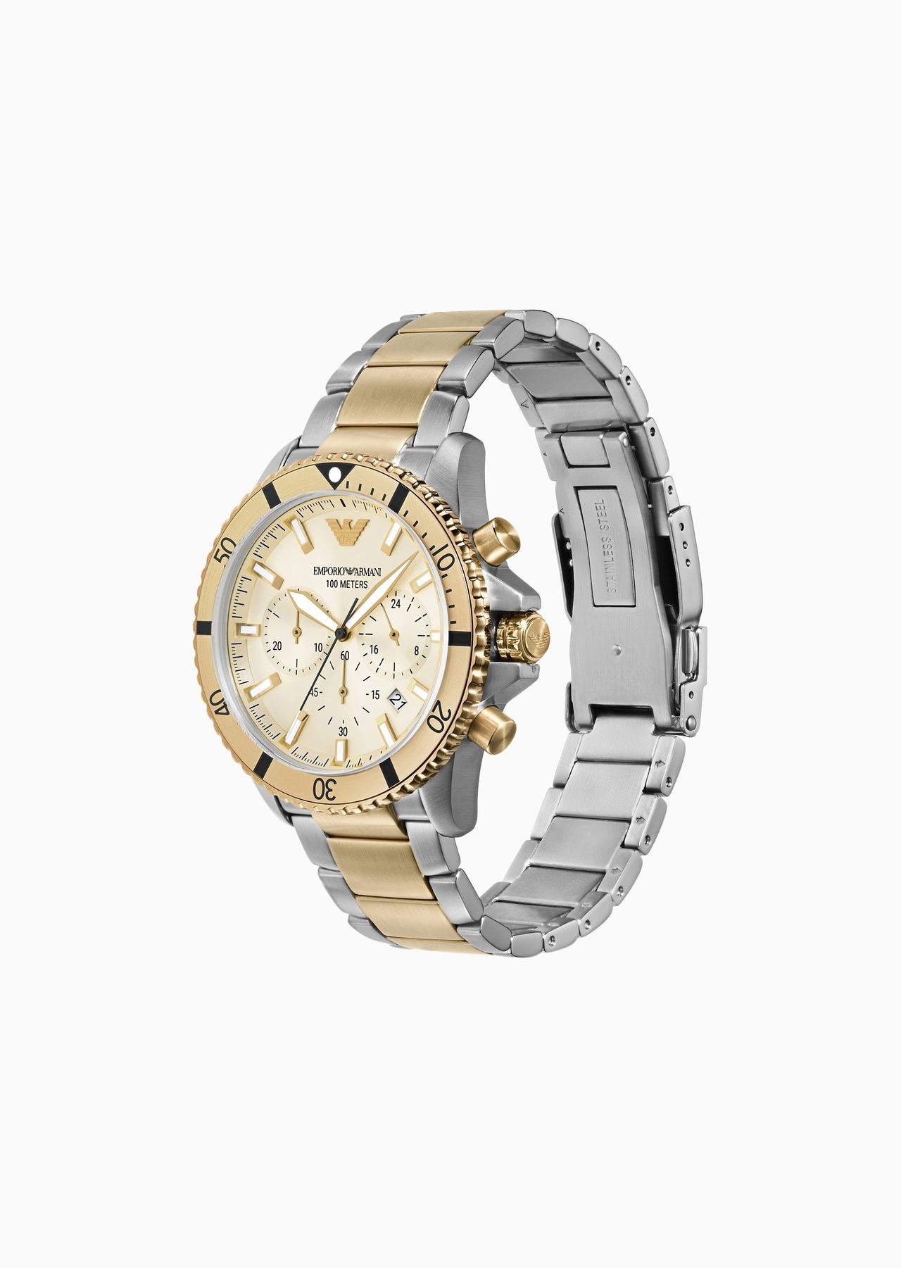 Chronograph Two-Tone Stainless Steel Watch - 2