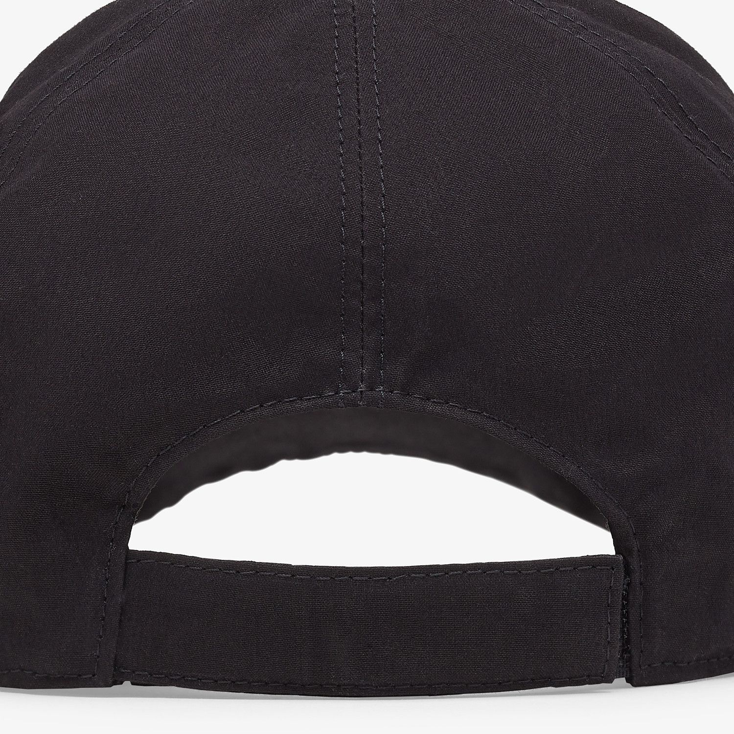 Baseball cap in black cotton - 2