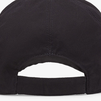 FENDI Baseball cap in black cotton outlook