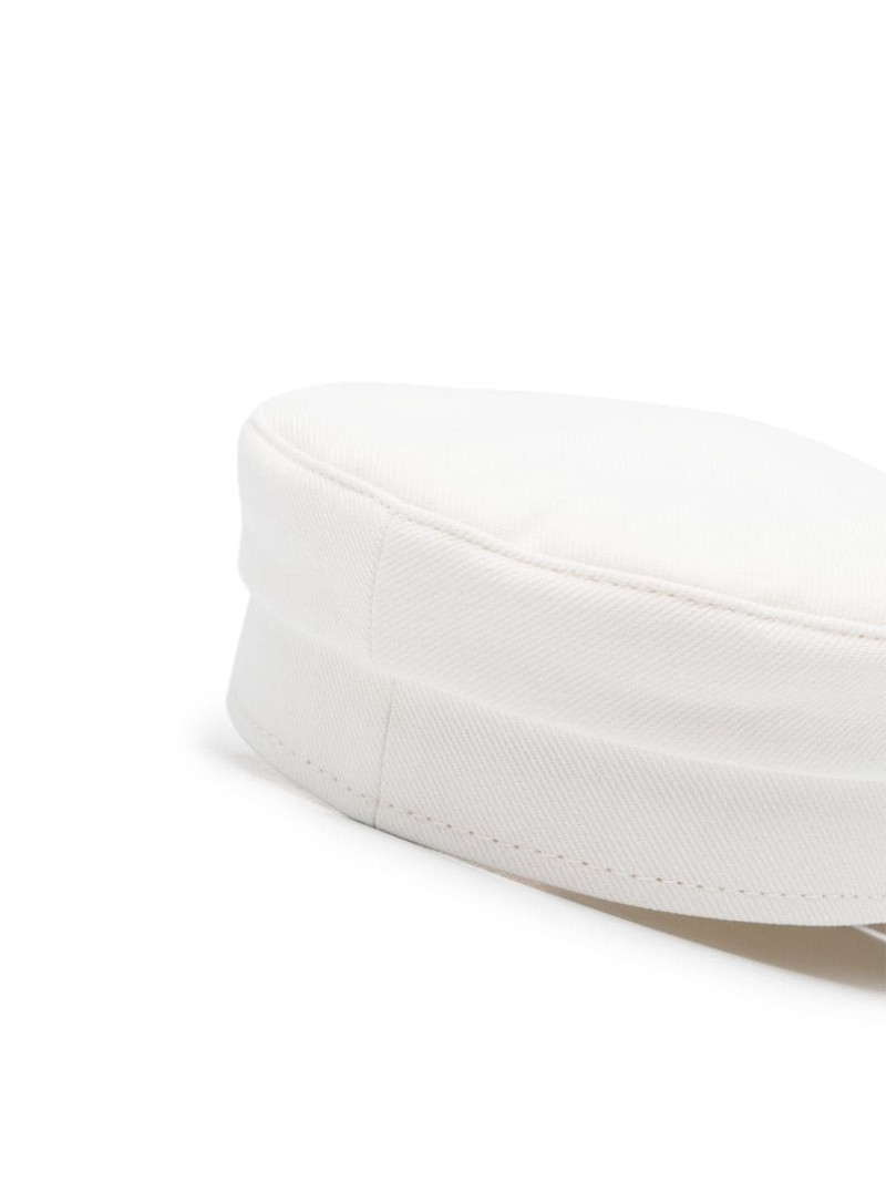 RUSLAN BAGINSKIY logo-appliquÃ© baker boy hat outlook