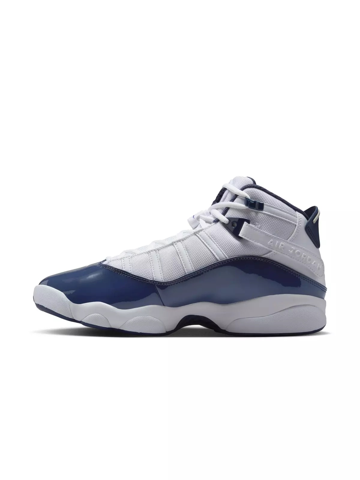 6 Rings "White/Midnight Navy/Neutral Grey" Men's Shoe - 4