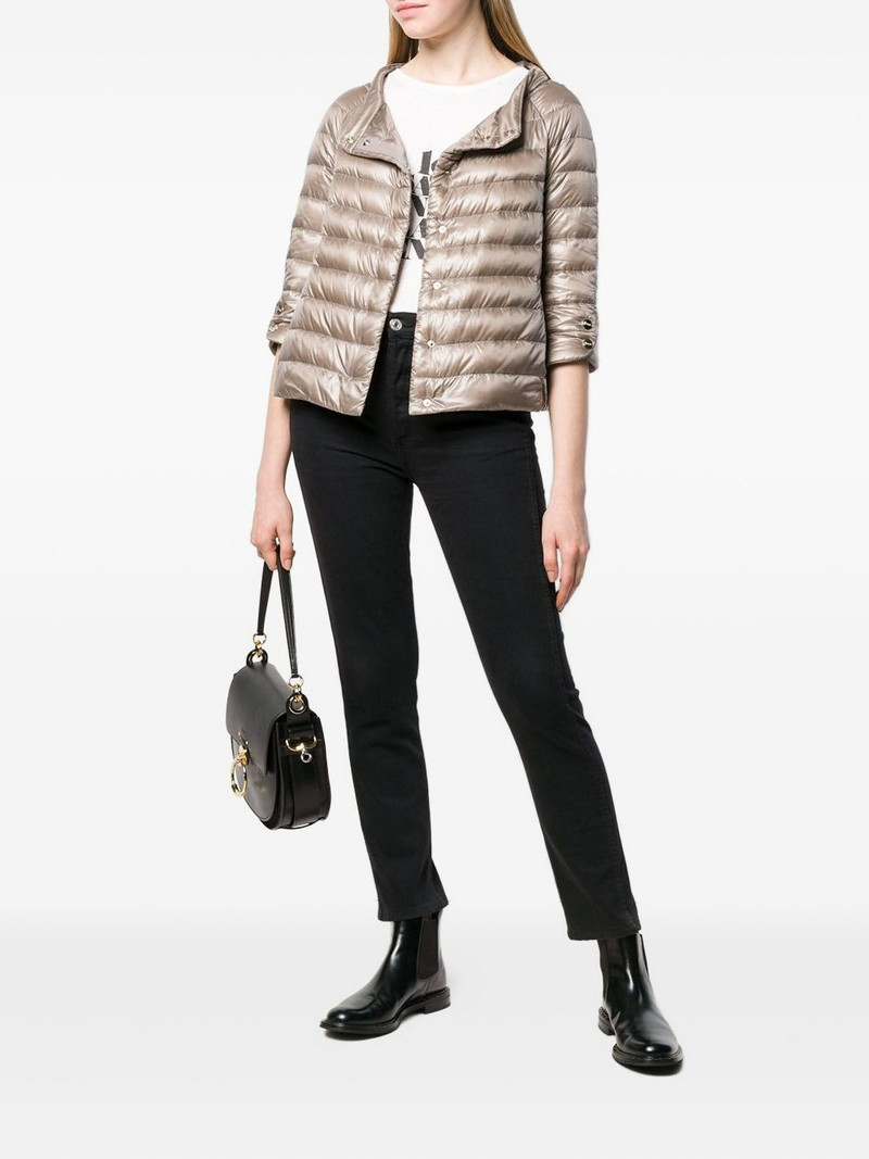 Herno 3/4 sleeve padded jacket outlook