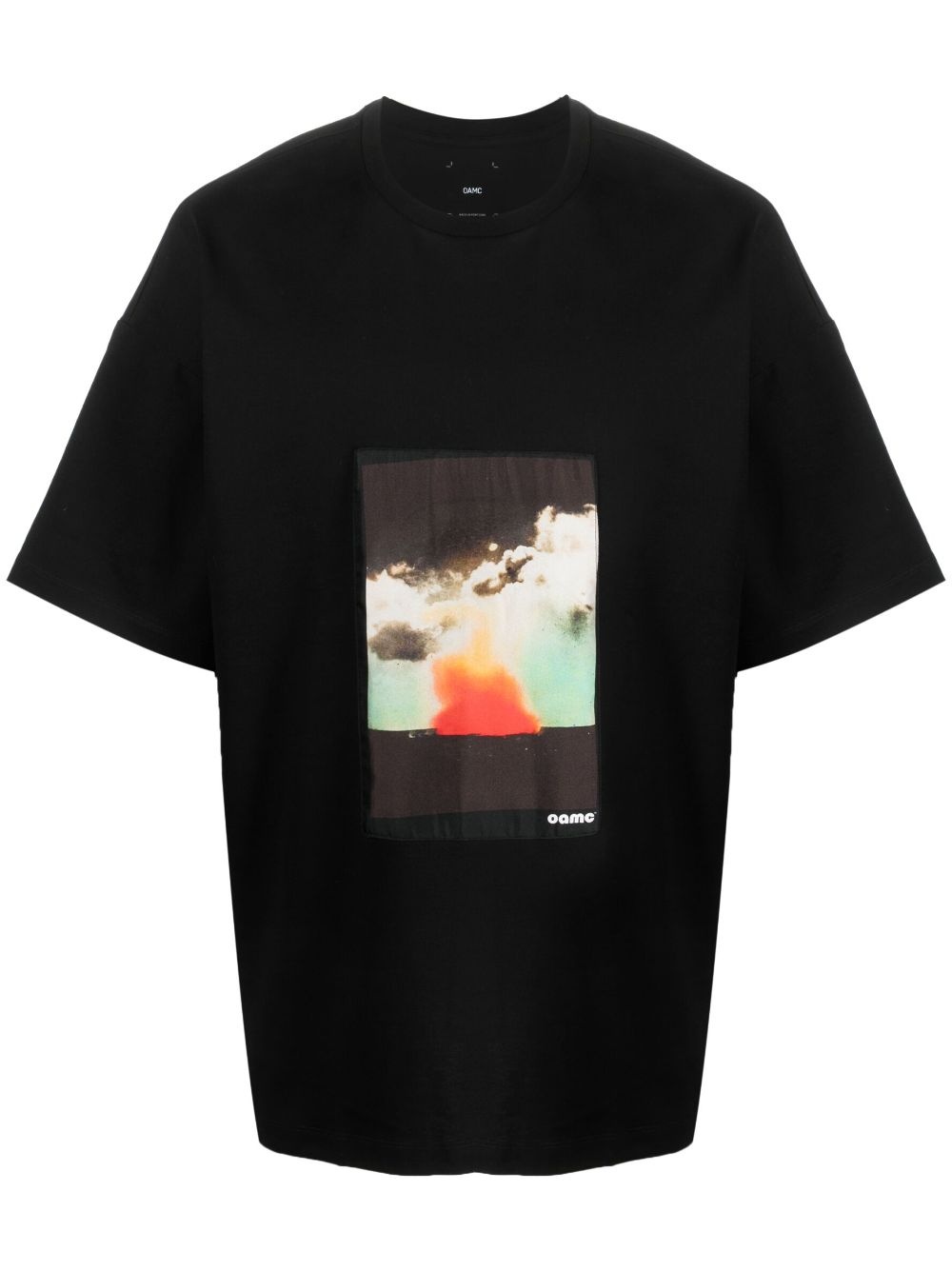 graphic-print organic-cotton T-shirt - 1
