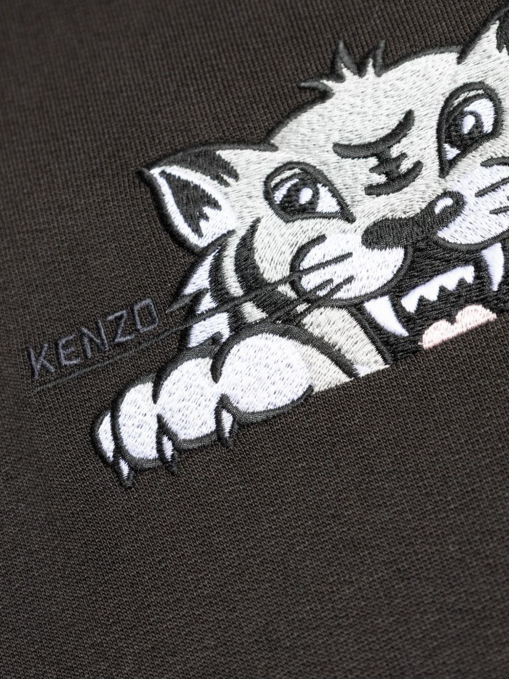 logo-embroidered hoodie - 5