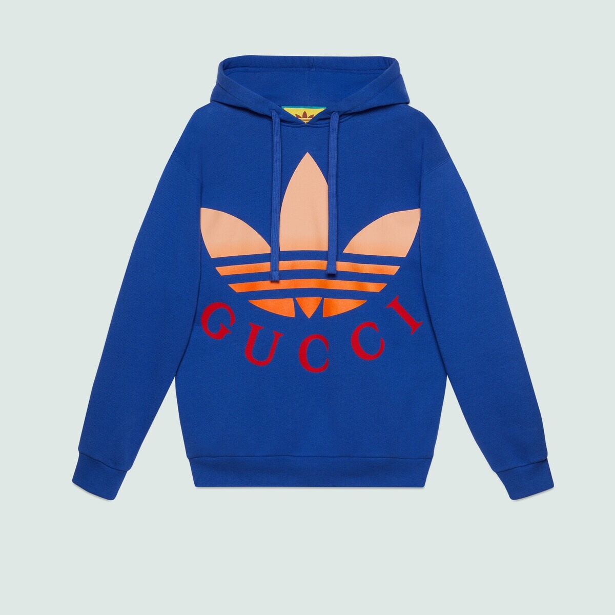 GUCCI adidas x Gucci jersey hooded sweatshirt REVERSIBLE