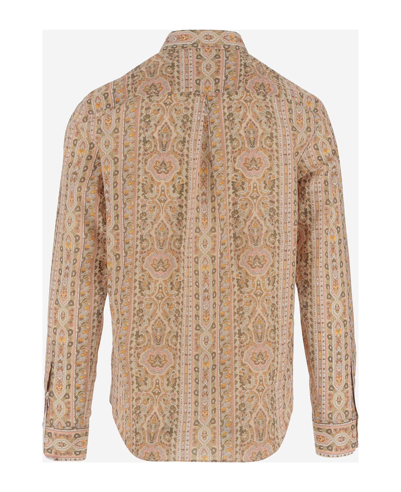 Valentino Cotton Shirt With Graphic Pattern | italist