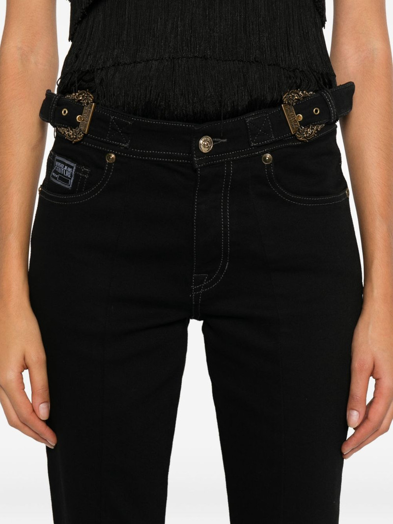 buckle flared trousers 5