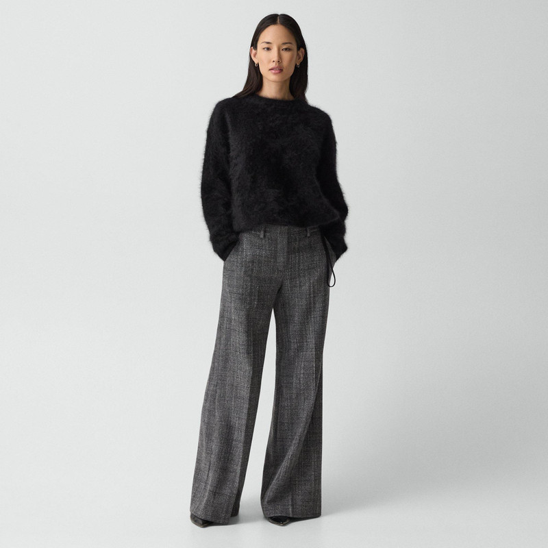 Wide-Leg Pant in Malfile Wool 1