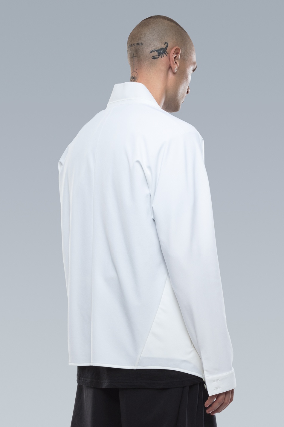 J72-DS HD Jersey Modular Liner Jacket White - 3