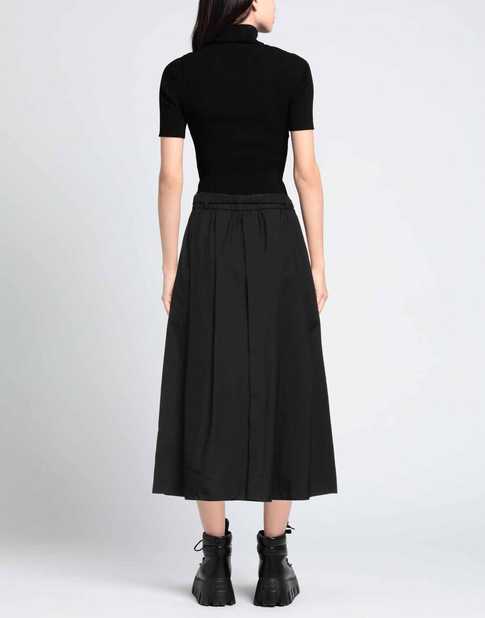 Black Women's Midi Skirt - 3