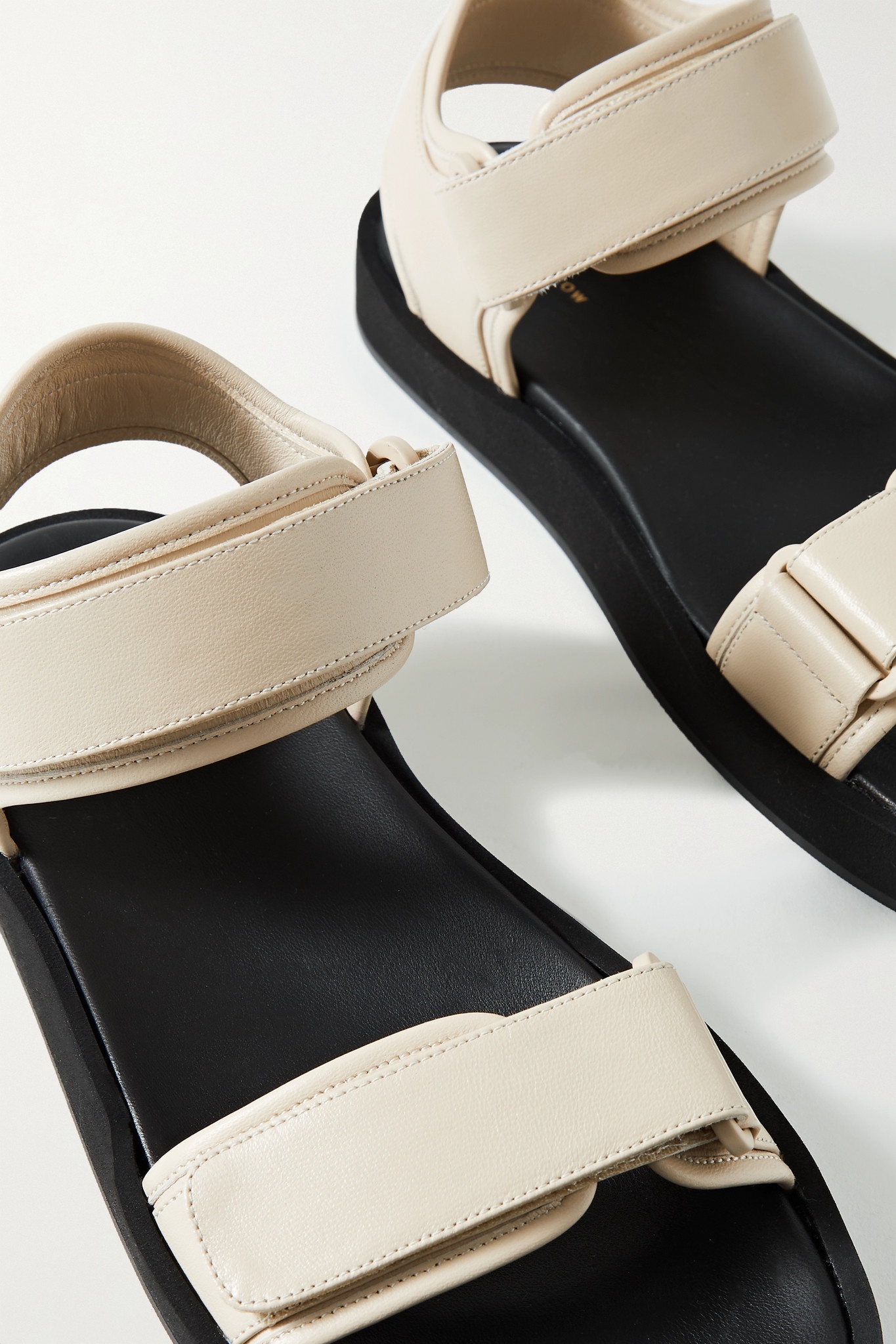 Hook and Loop leather sandals - 4