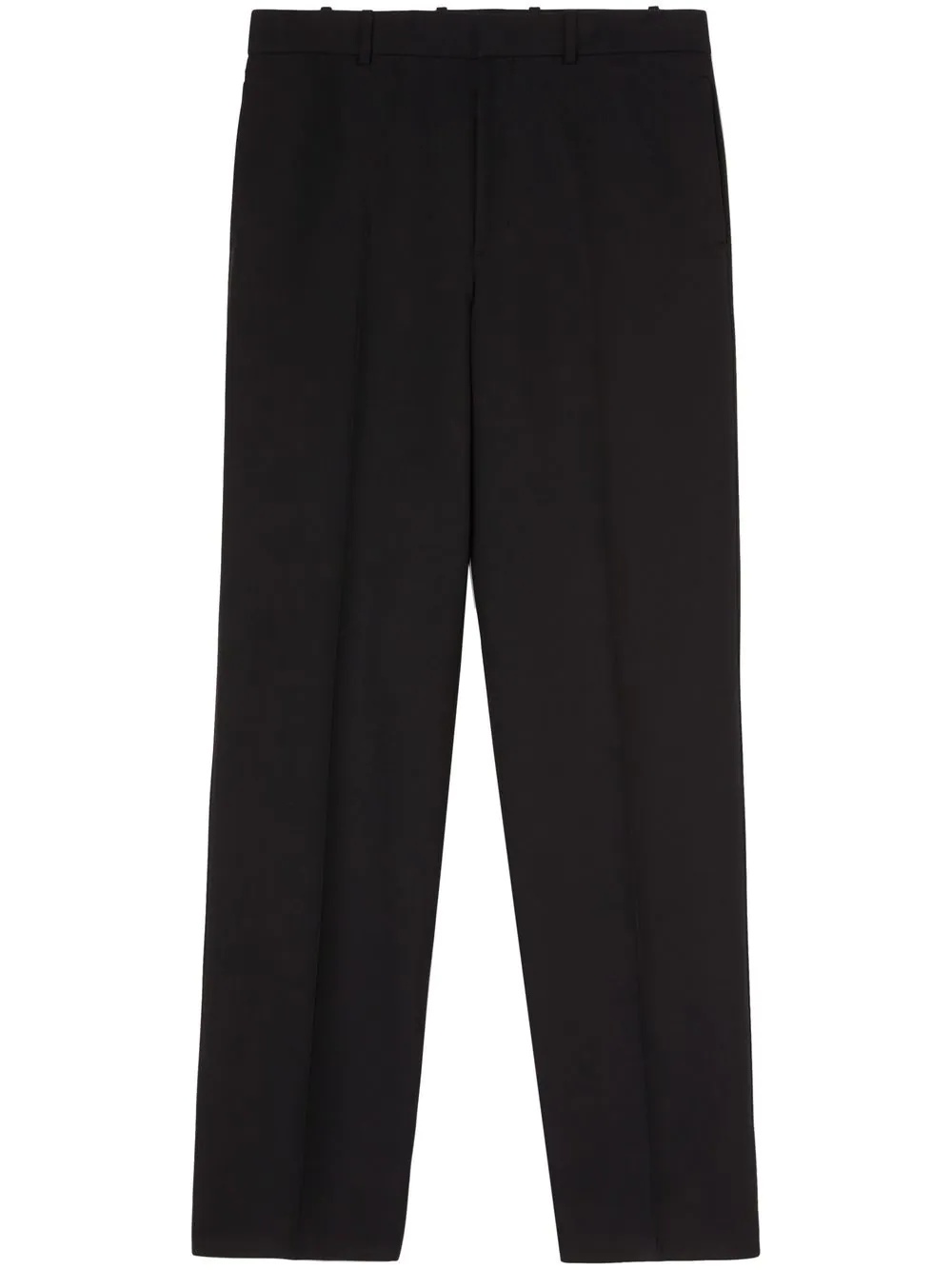 tailored cotton trousers - 1