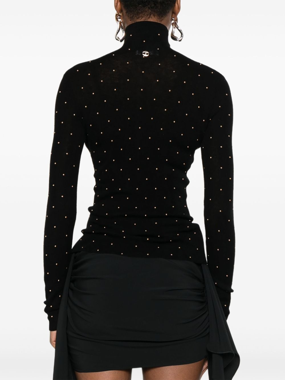 stud-embellished jumper - 4