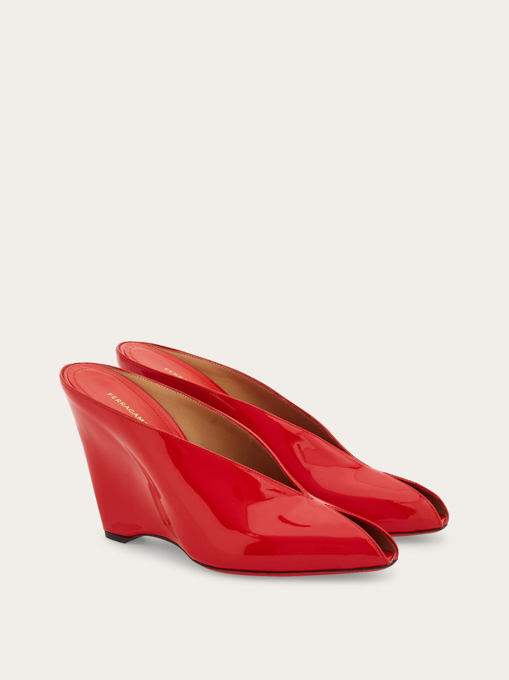 Peep toe mule - 2