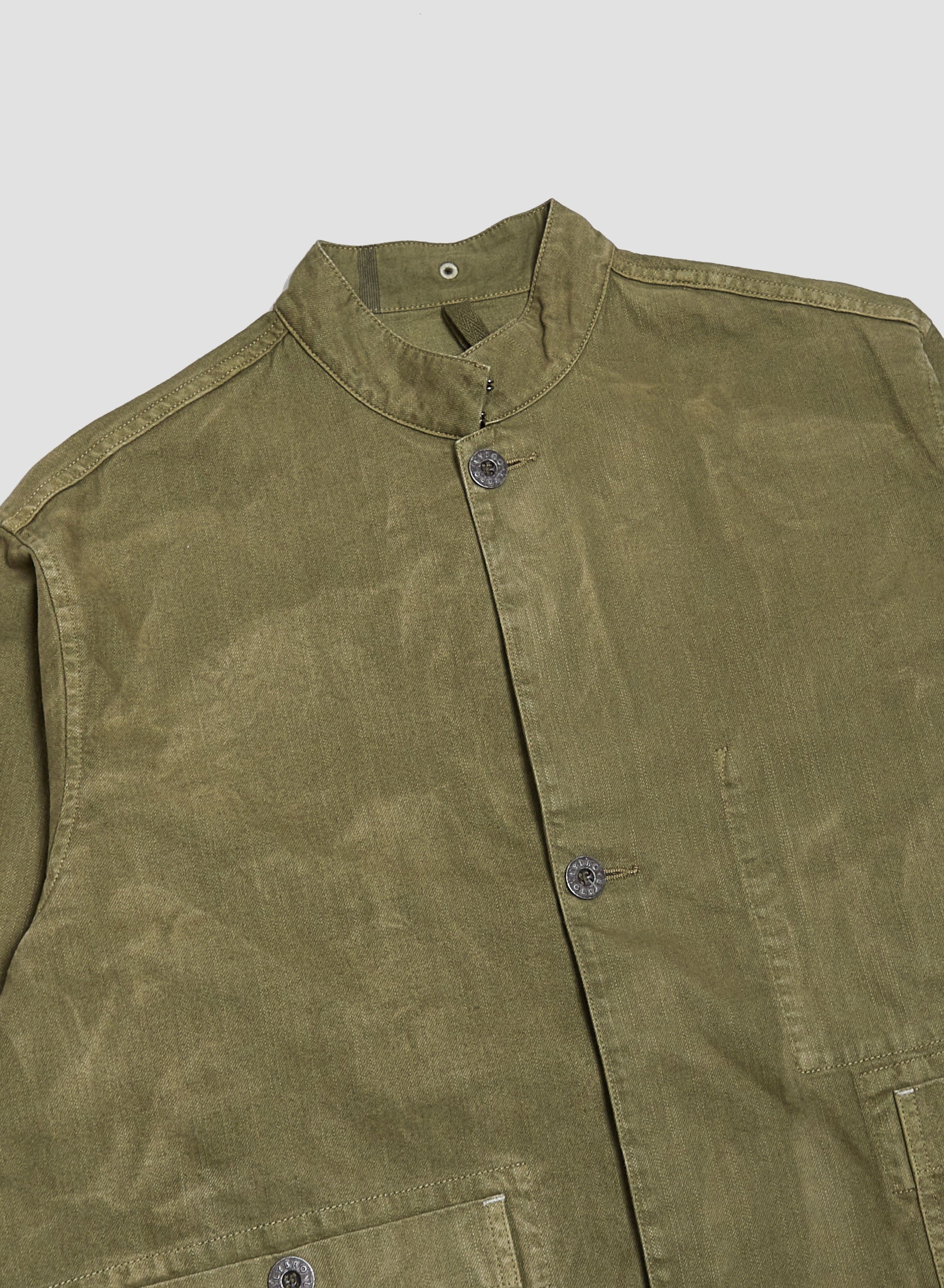 Railroad Jacket Cotton Twill in British Tan - 2