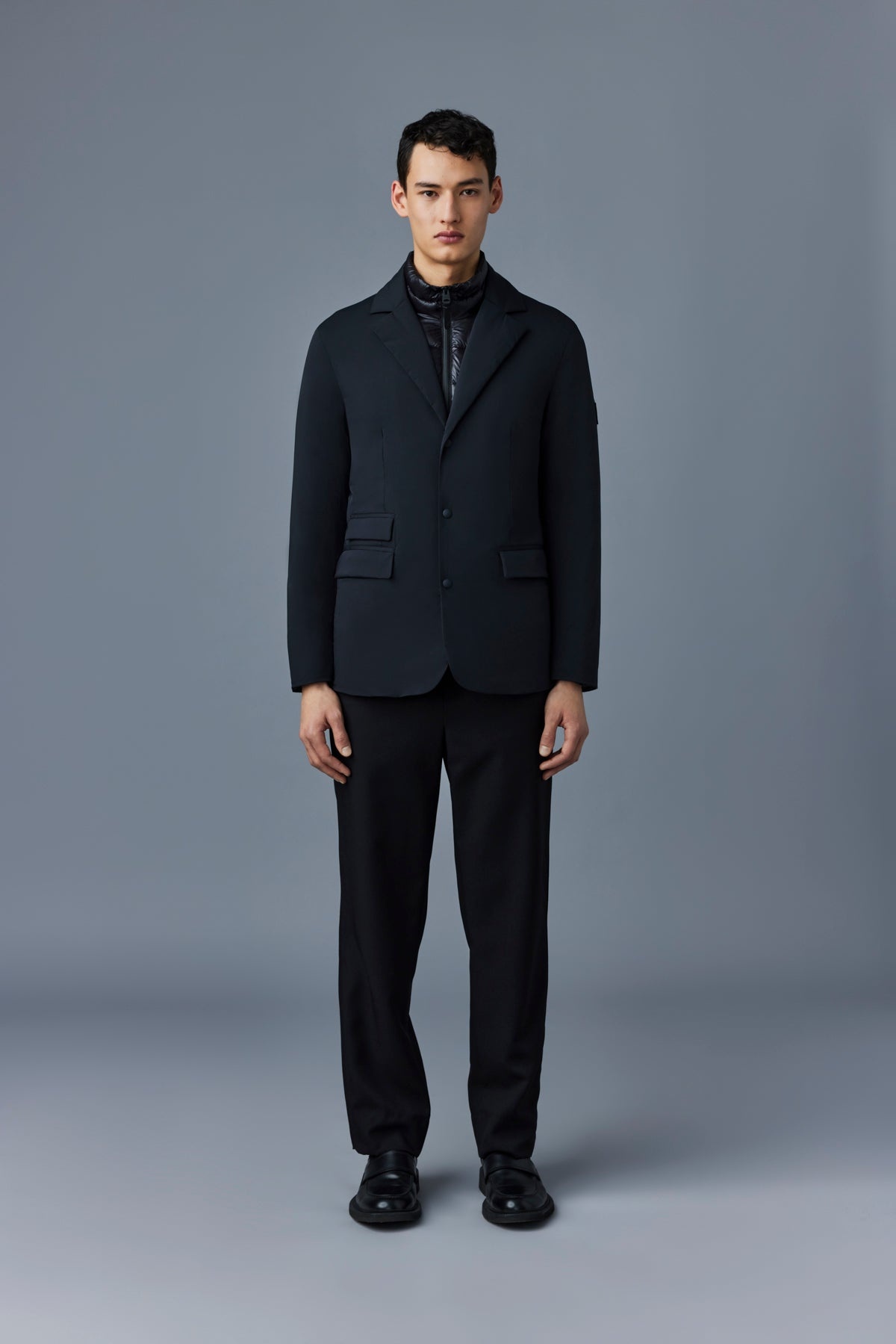 DAVID 2-In-1 stretch light down tailored jacket - 2