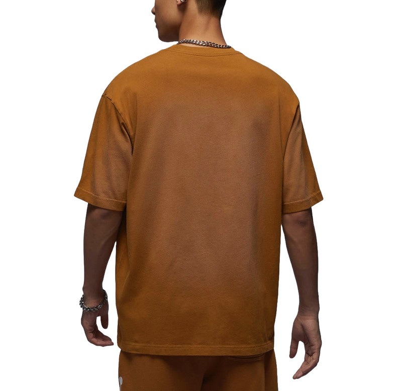 Jordan Air Jordan Flight Essentials 85 Washed T-Shirt Asia Sizing 'Desert Bronze' FZ1915-228 outlook